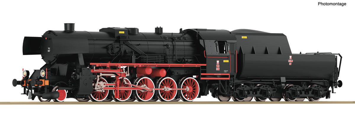 Roco PKP Ty2 Steam Locomotive III (DCC-Sound) RC70108