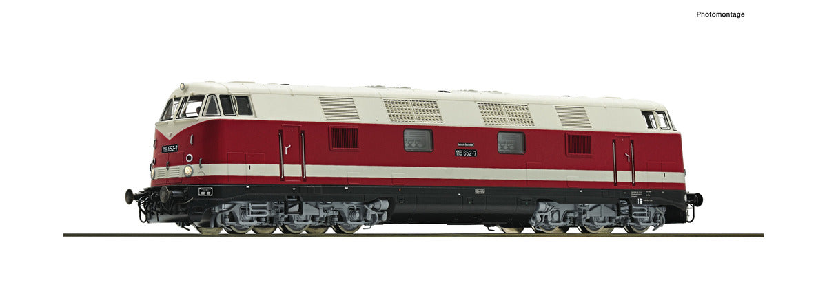 Roco DR BR118 652-7 Diesel Locomotive IV (DCC-Sound) RC70889