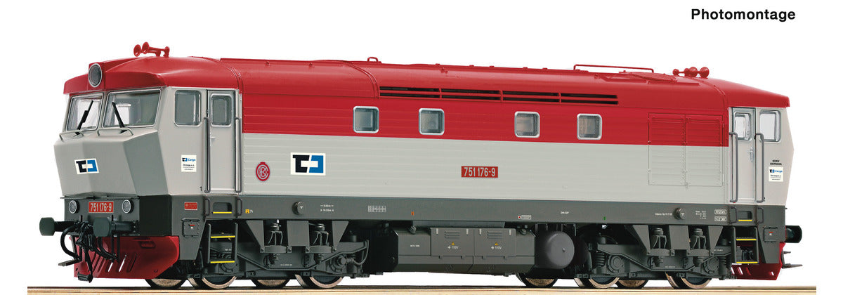 Roco CD Cargo Rh751 176-9 Diesel Locomotive VI RC70926