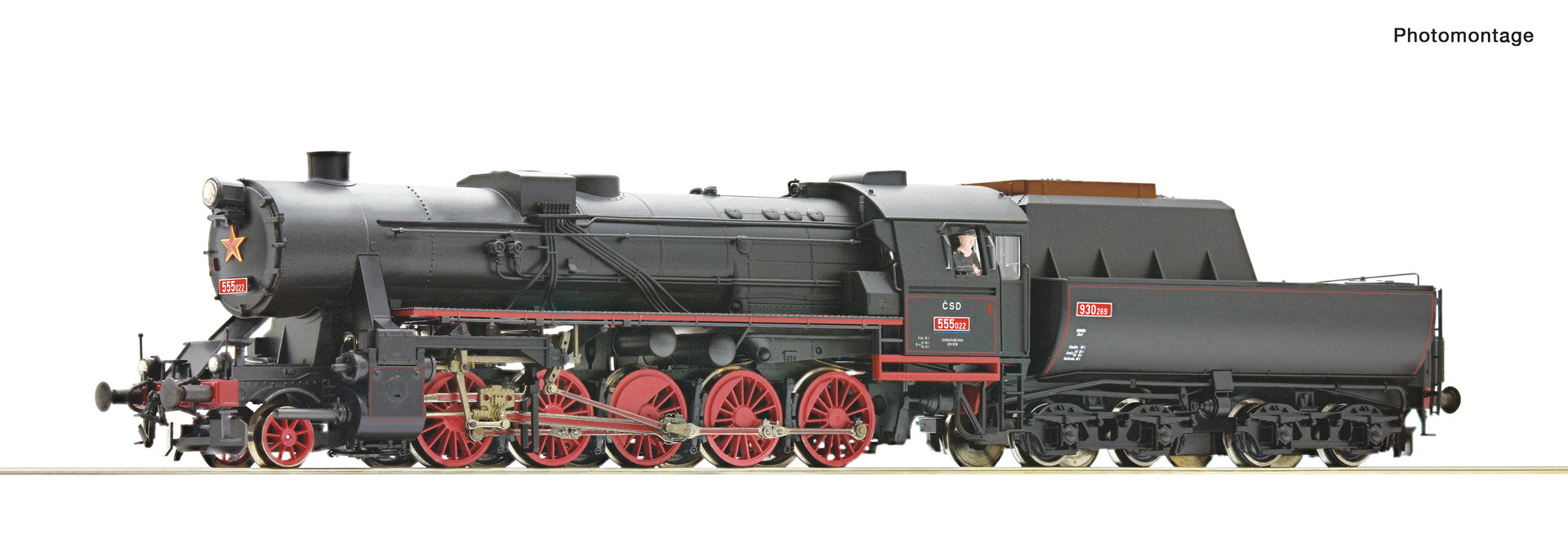 Roco CSD Rh555.022 Steam Locomotive III RC7100001 - Access Models