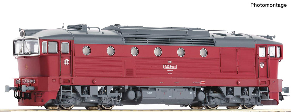 Roco CSD T478.3089 Diesel Locomotive IV (DCC-Sound) RC71021