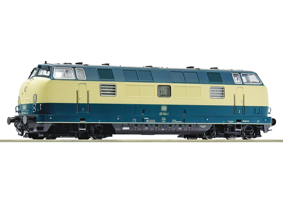 Roco DB BR221 124-1 Diesel Locomotive IV (DCC-Sound) RC71089