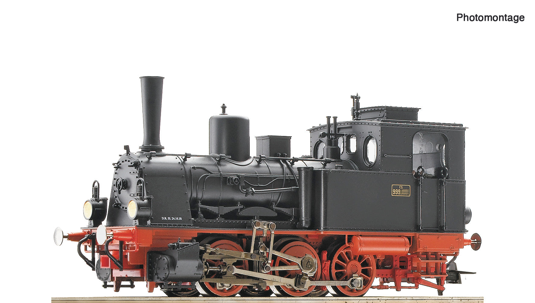 Roco FS Gr999 Steam Locomotive III (DCC-Sound) RC7110003