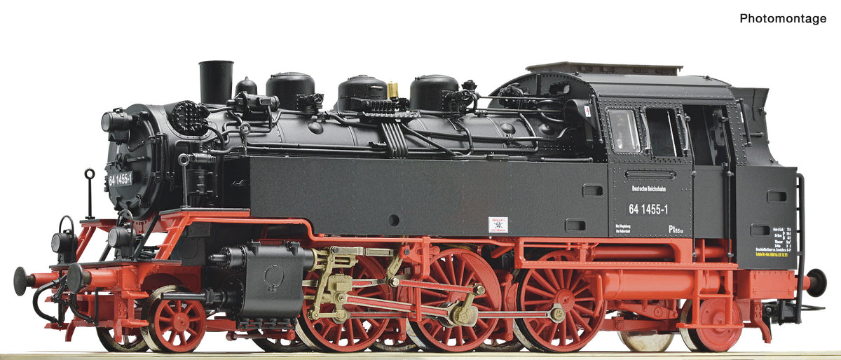 Roco DR BR64 1455-1 Steam Locomotive IV (DCC-Sound) RC7110009