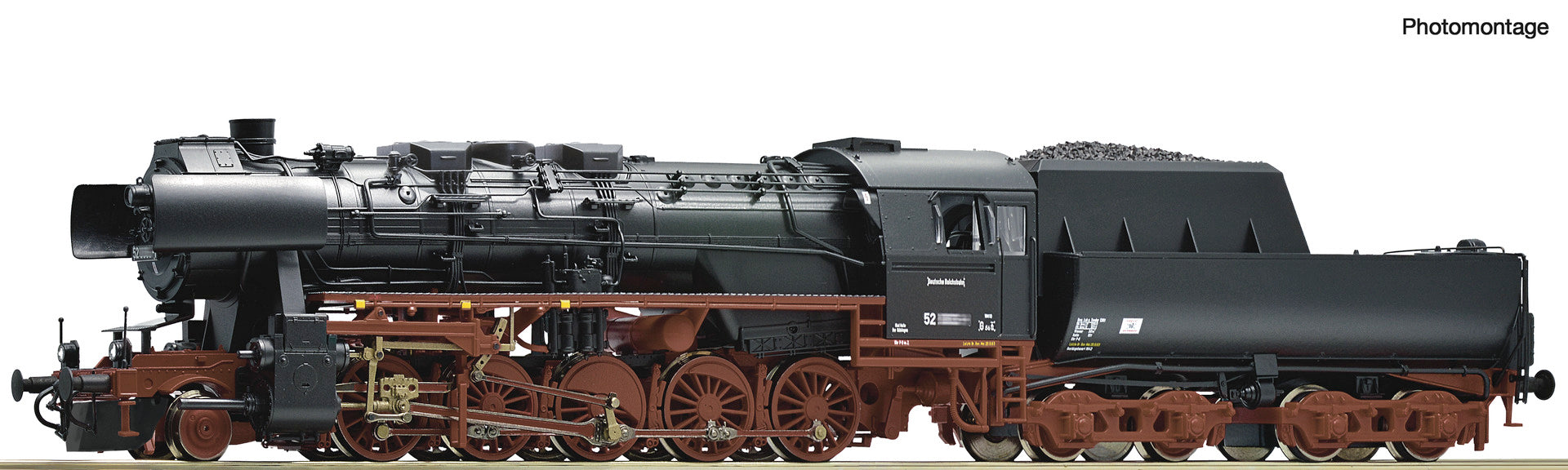 Roco DR BR52 8119-1 Steam Locomotive IV (~AC-Sound) RC7120004 - Access ...