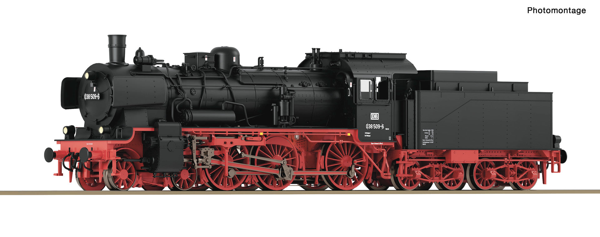 Roco DB BR038 Steam Locomotive IV RC71379 - Access Models