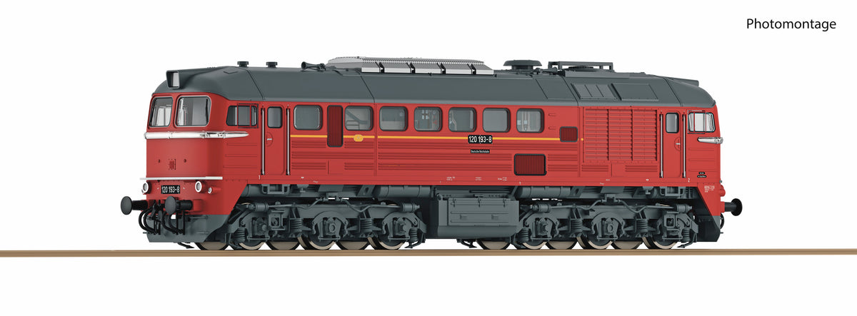 Roco DR BR120 Diesel Locomotive IV (DCC-Sound) RC71779