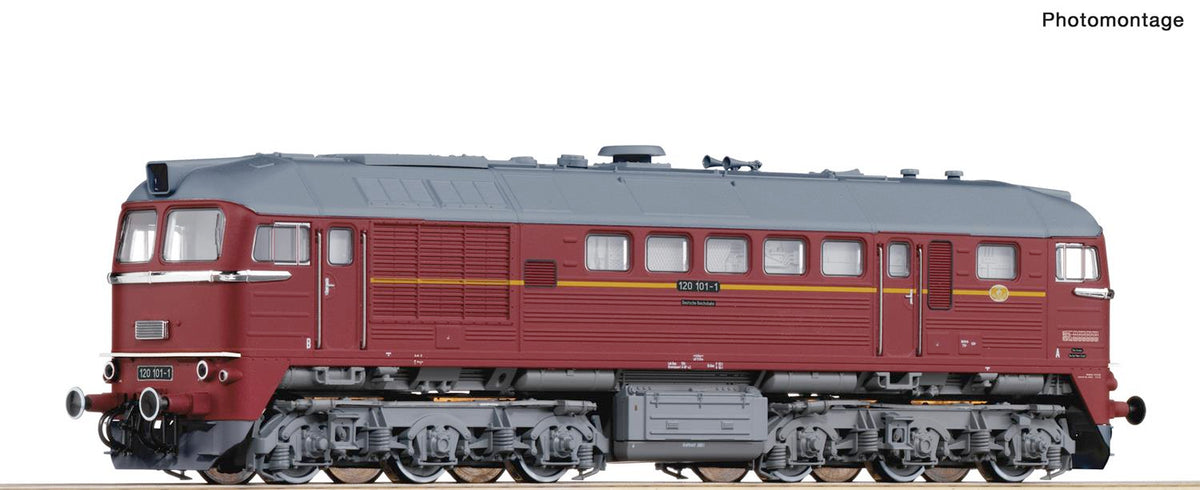 Roco DR BR120 Diesel Locomotive IV (DCC-Sound) RC71791