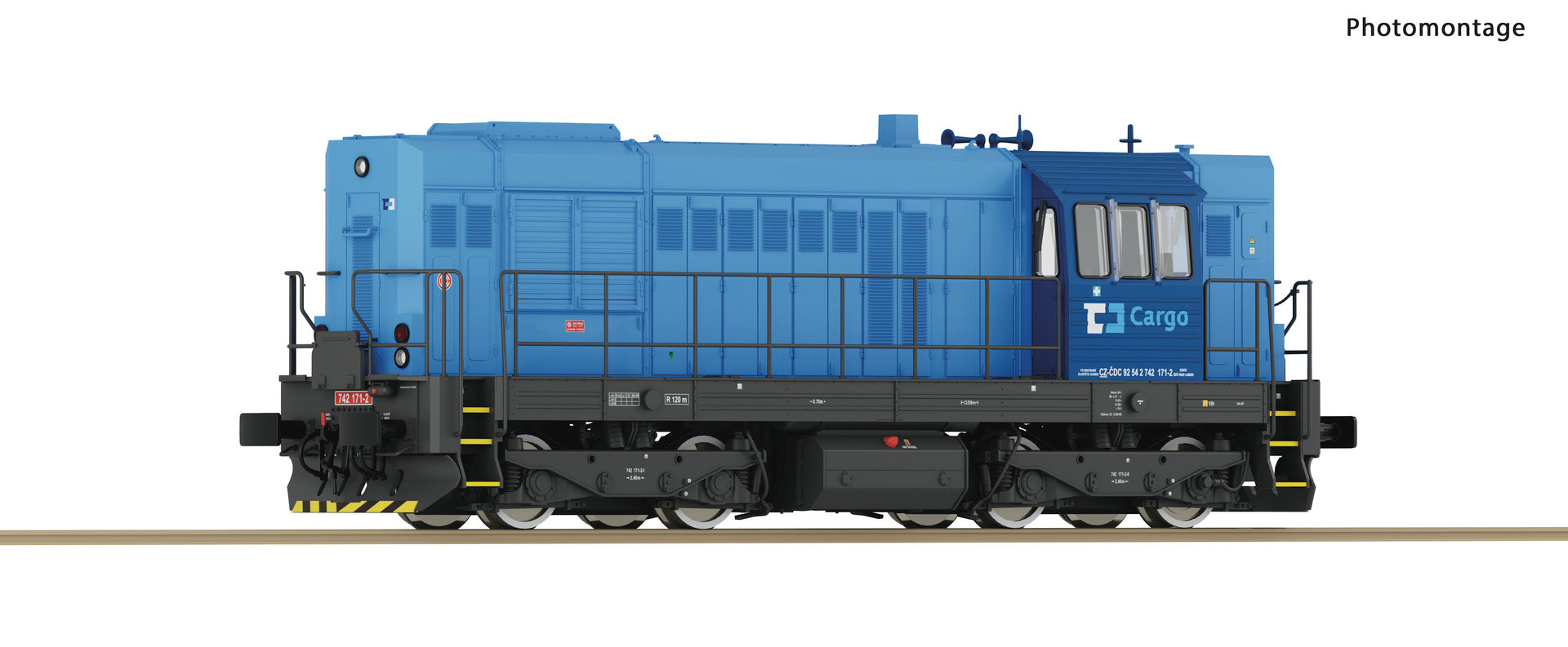 Roco CD Cargo Rh742 Diesel Locomotive VI RC7300004 - Access Models