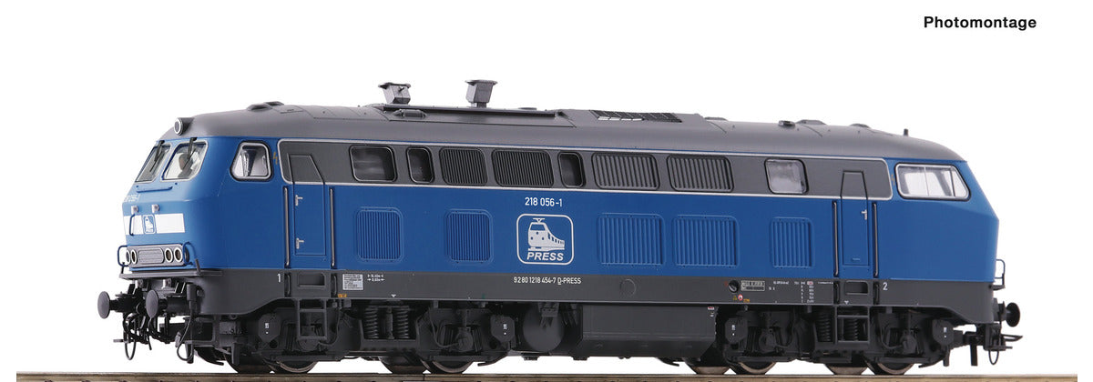 Roco Press BR218 056-1 Diesel Locomotive VI RC7300025