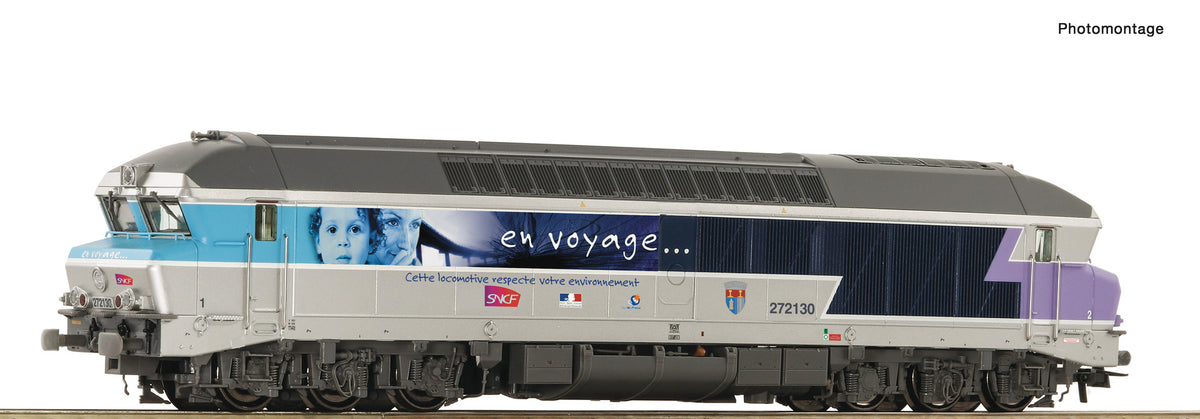 Roco SNCF en voyage CC 72130 Diesel Locomotive V RC7300027