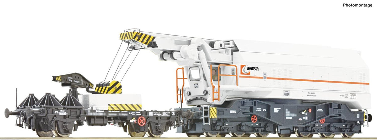 Roco Sersa Railway Slewing Crane VI (DCC-Sound) RC73039