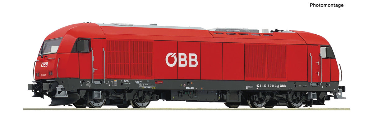 Roco OBB Rh2016 041-3 Diesel Locomotive VI (DCC-Sound) RC7310013