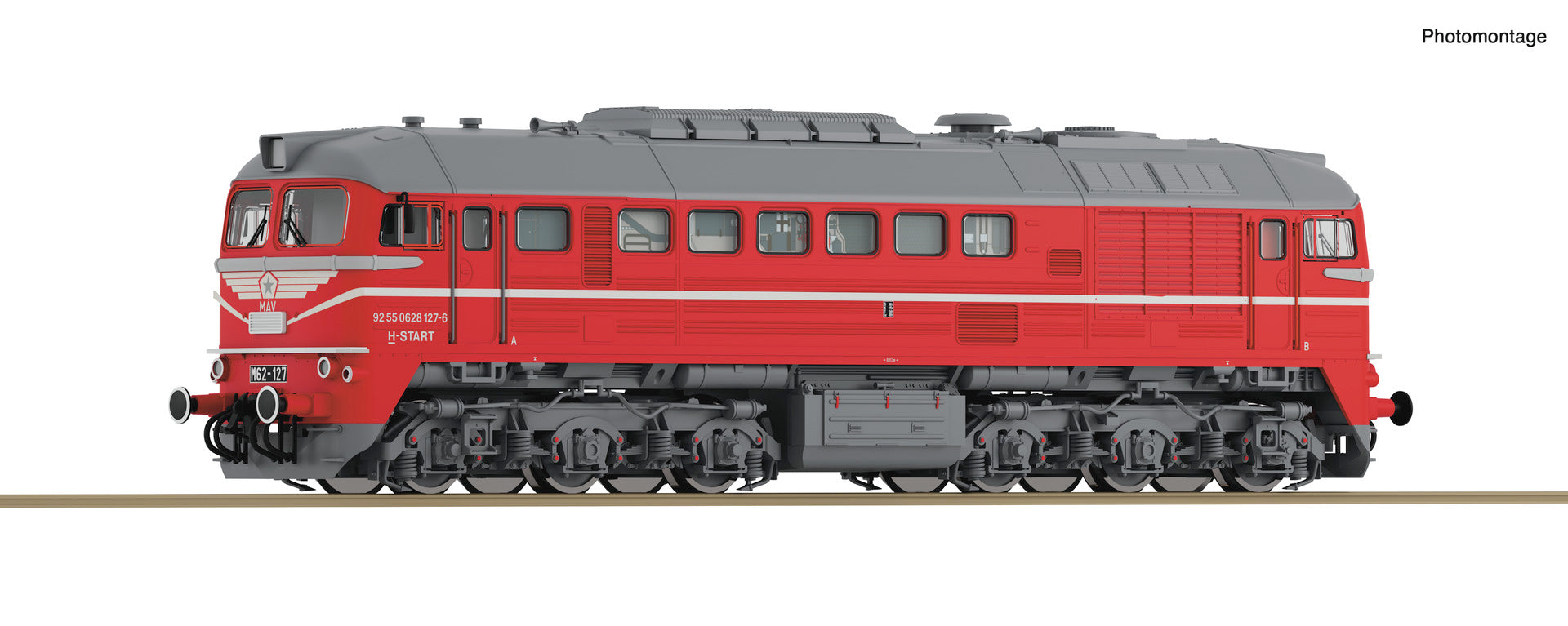 Roco MAV M62 127 Diesel Locomotive VI (DCC-Sound) RC7310029