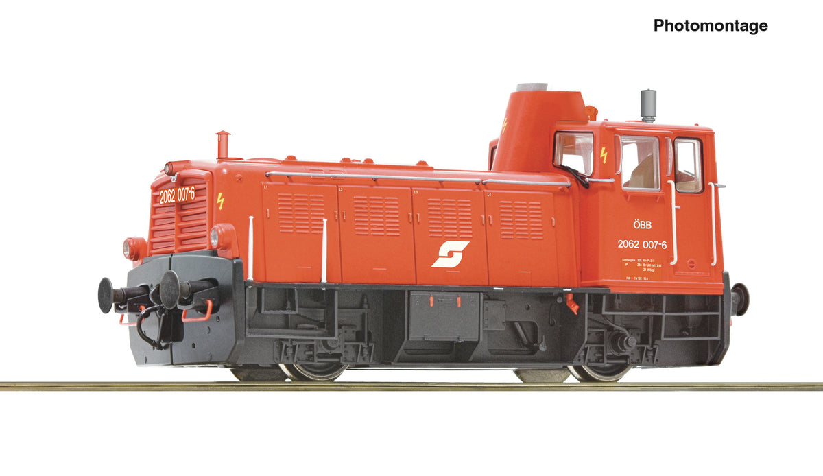 Roco OBB Rh2062 007-6 Diesel Locomotive IV (DCC-Sound) RC7310031