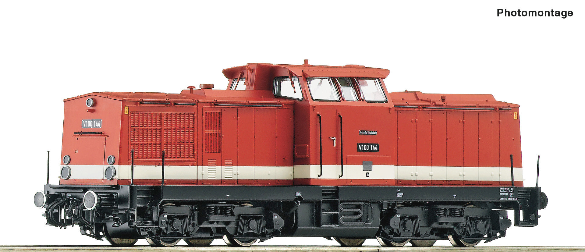 Roco DR V100 144 Diesel Locomotive III (~AC-Sound) RC7320033 - Access ...