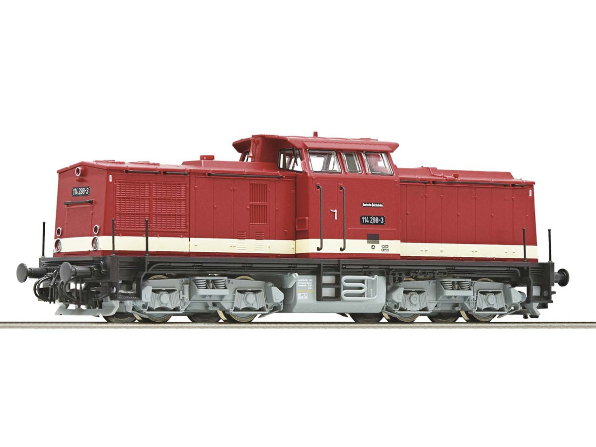 Roco DR BR114 298-3 Diesel Locomotive IV (DCC-Sound) RC7390001