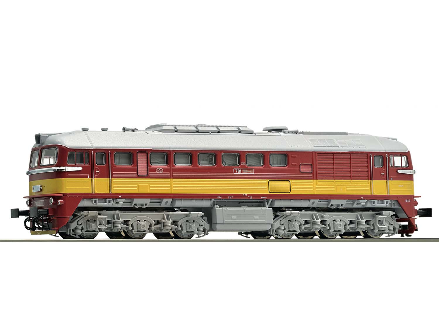 Roco CSD Rh781 505-3 Diesel Locomotive IV (DCC-Sound) RC7390002 ...