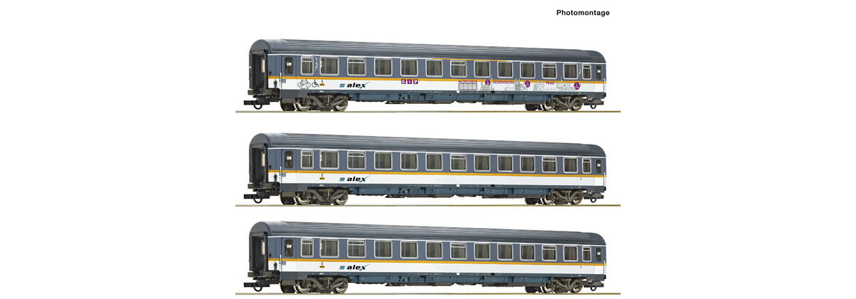 Roco Alex Eurofima Coach Set (3) VI RC74018