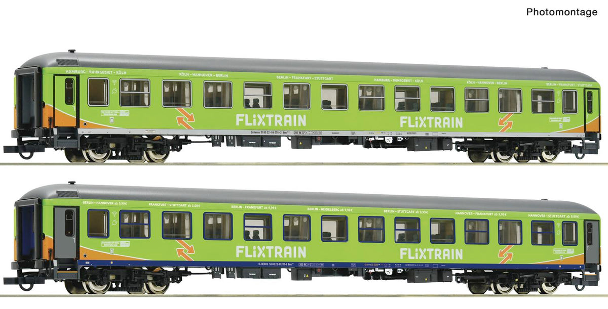 Roco Flixtrain Coach Set (2) VI RC74193