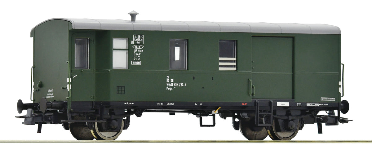 Roco DB Diho Freight Train Baggage Wagon III RC74220