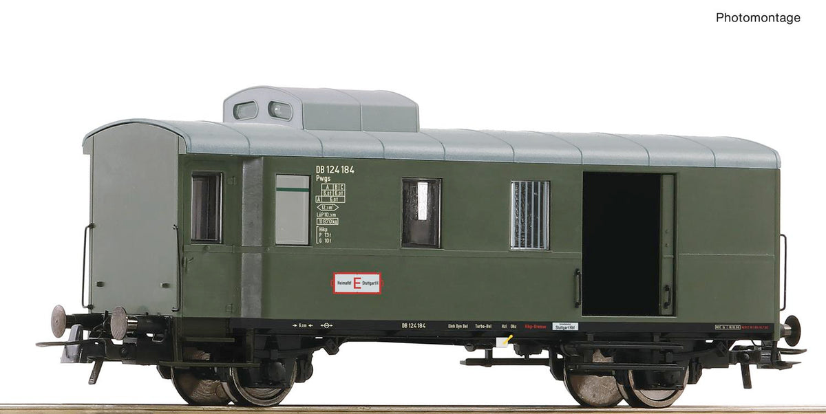 Roco DB Freight Baggage Wagon III RC74224