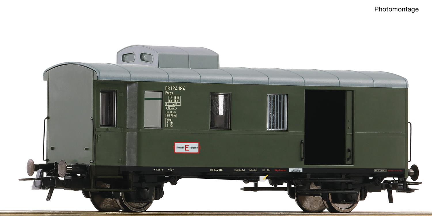 Roco DB Freight Baggage Wagon III RC74224