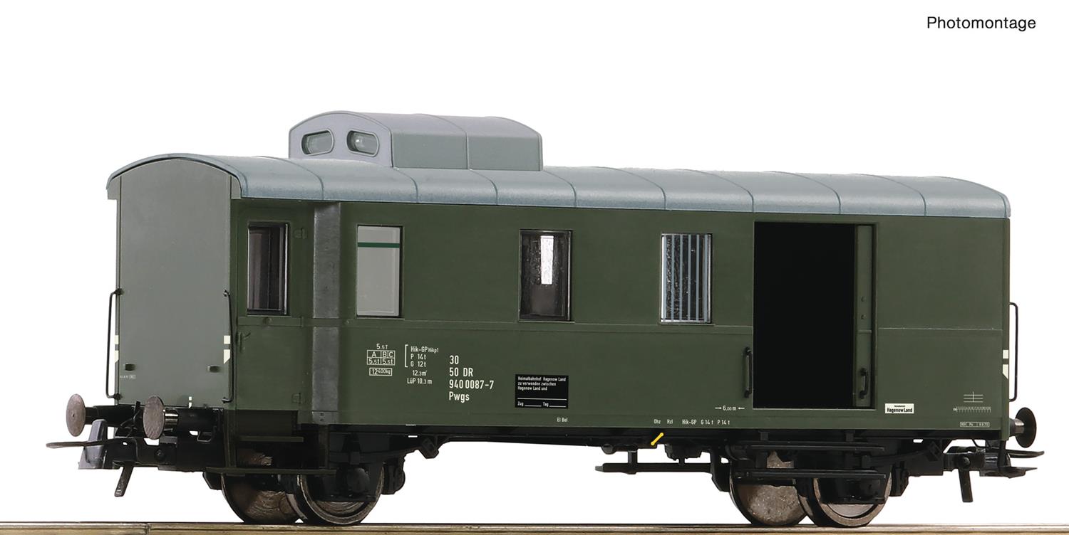 Roco DR Freight Baggage Wagon IV RC74225