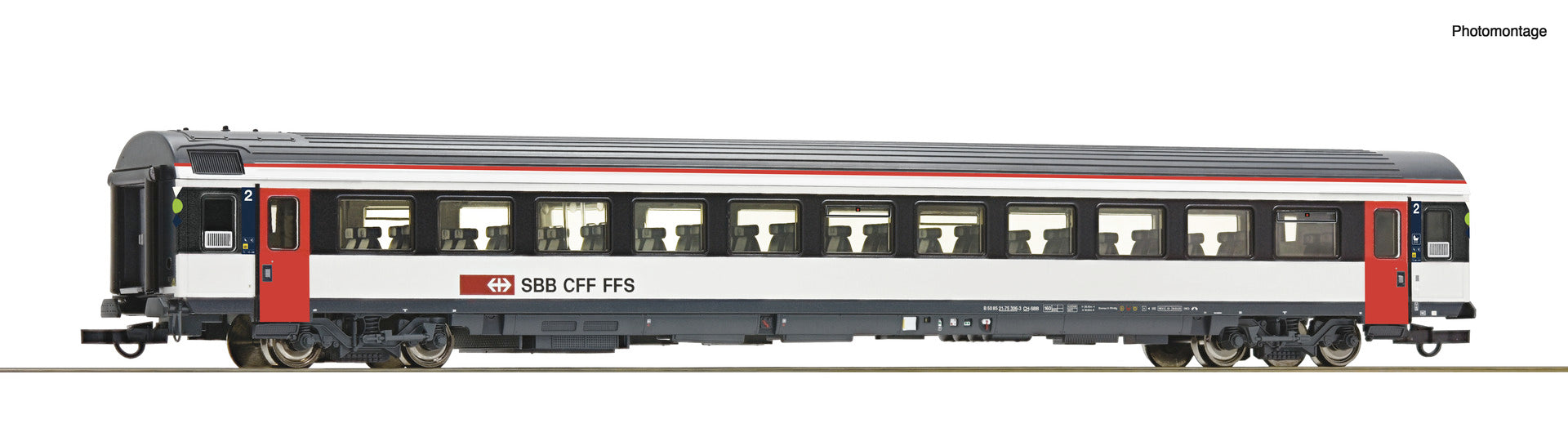 Roco SBB EW IV B 2nd Class Coach VI RC74476 - Access Models
