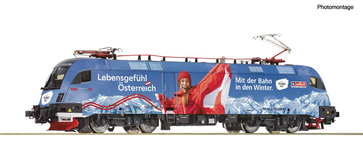 OBB Rh1116 233-8 Winter im SalzburgerLand Loco VI