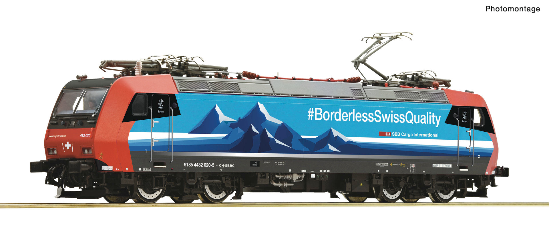 SBB Cargo International Re 482 020-5 Electric Loco VI