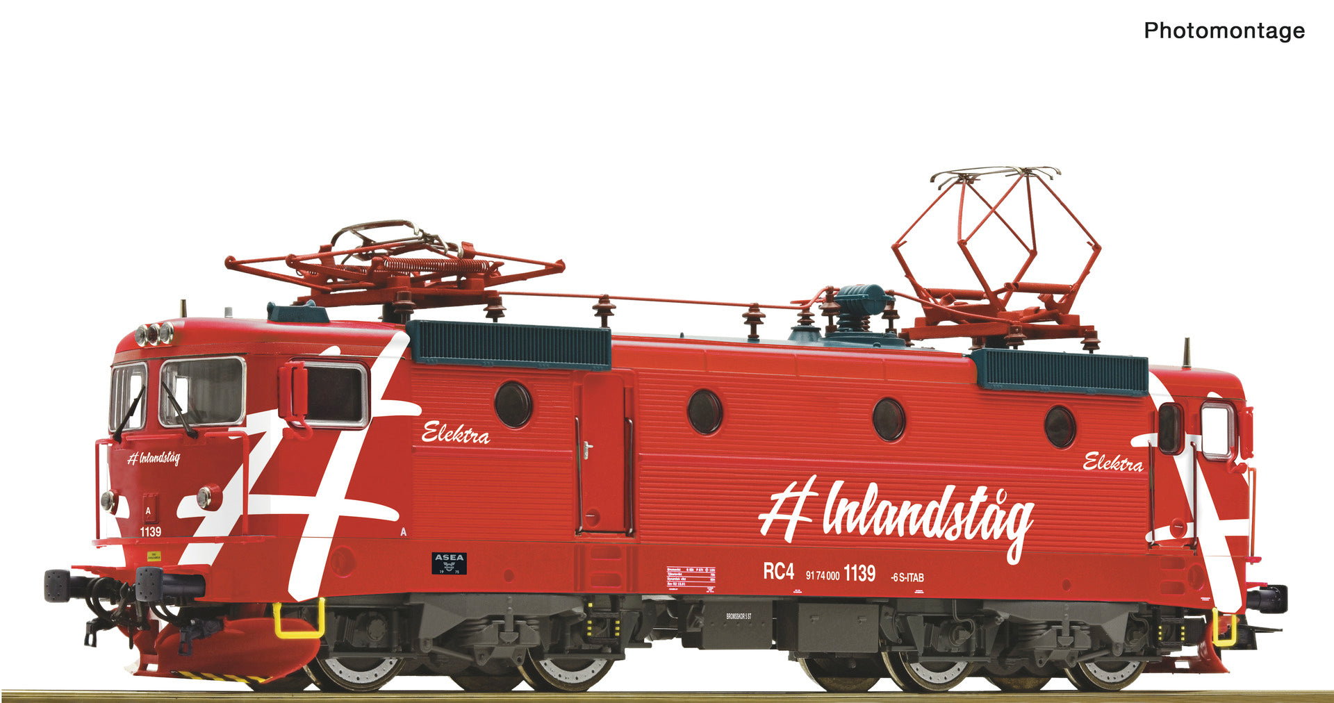 Roco ITAB RC4 1139 Electric Locomotive VI (DCC-Sound) RC7510008