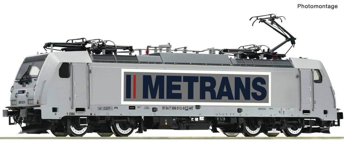 Roco Metrans Rh386 Electric Locomotive VI (DCC-Sound) RC7510016