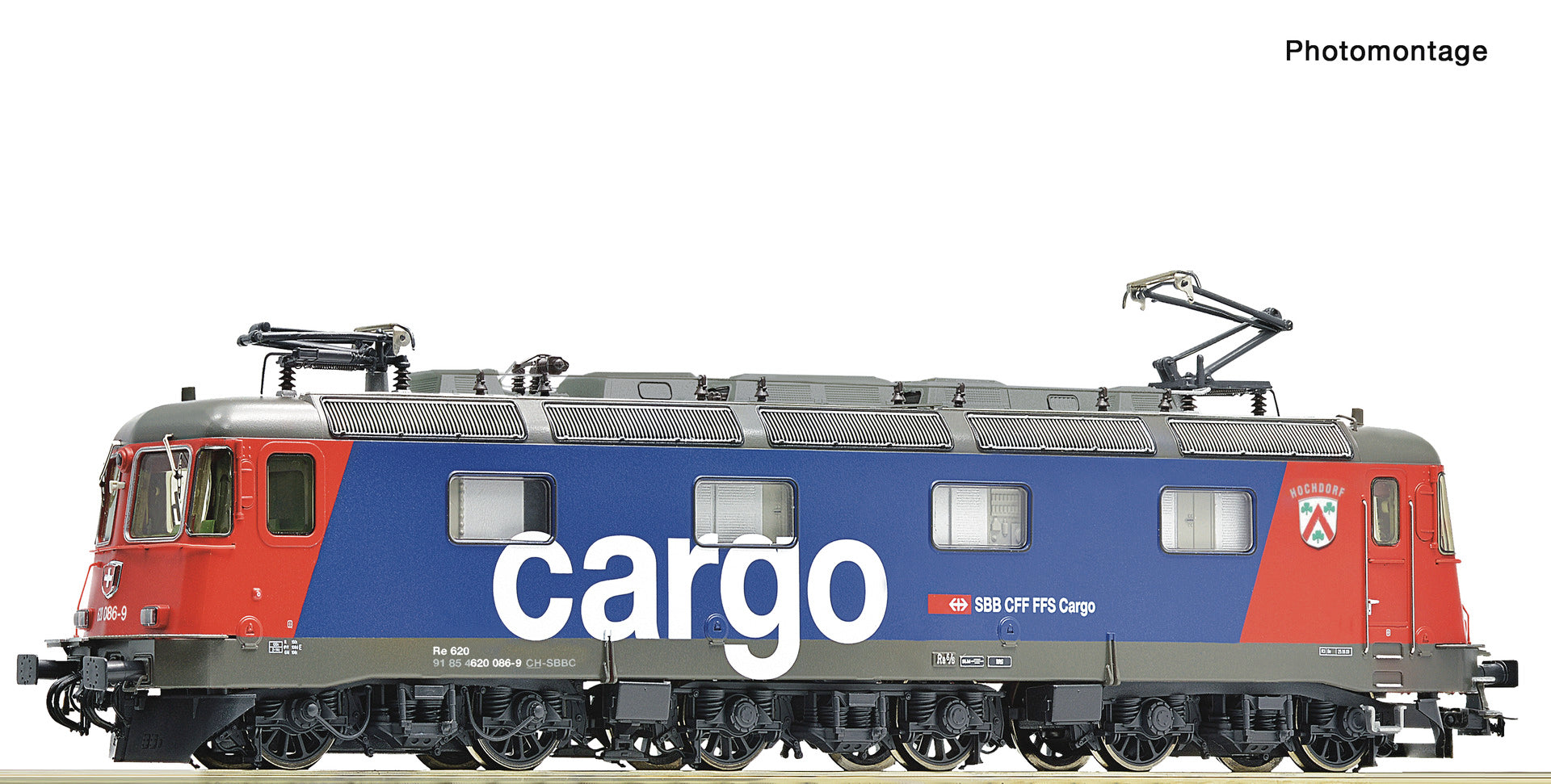 Roco SBB Cargo Re620 086-9 Electric Locomotive VI (DCC-Sound) RC7510033