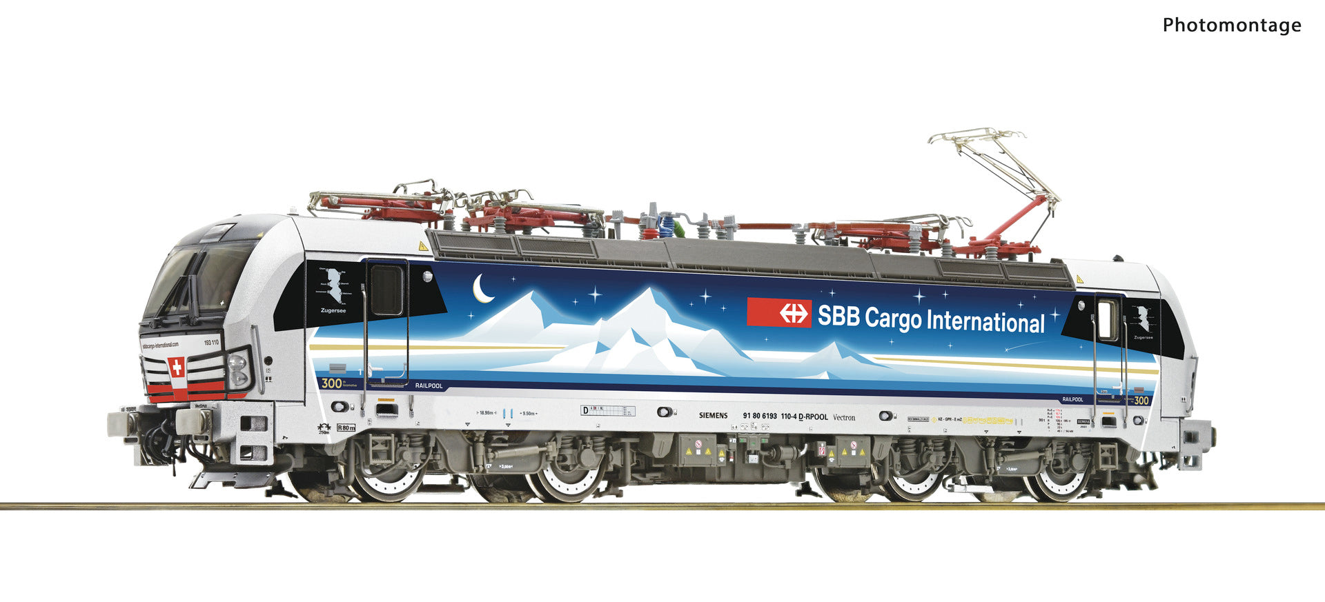 Roco SBB/Railpool BR193 Electric Locomotive VI (DCC-Sound) RC7510038