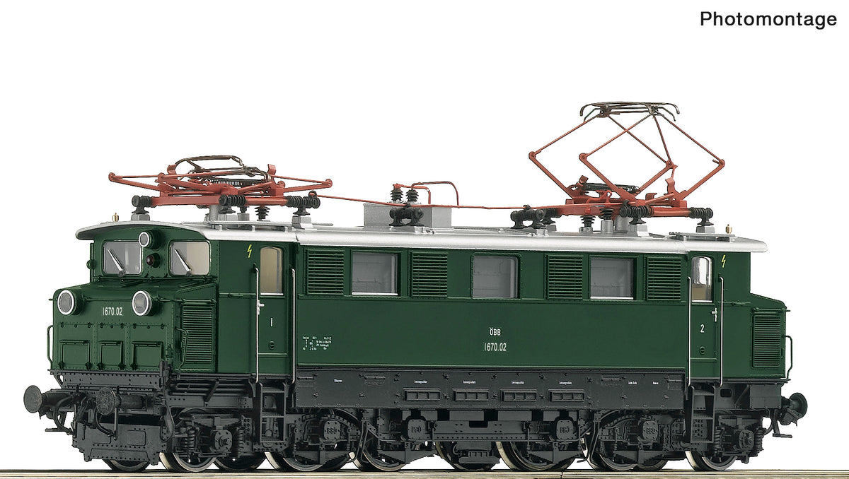 Roco OBB Rh1670.02 Electric Locomotive IV (DCC-Sound) RC7510047