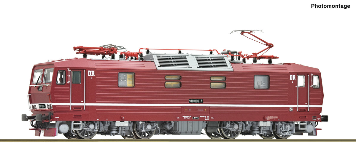 Roco DR BR180 004-4 Electric Locomotive IV (DCC-Sound) RC7510052