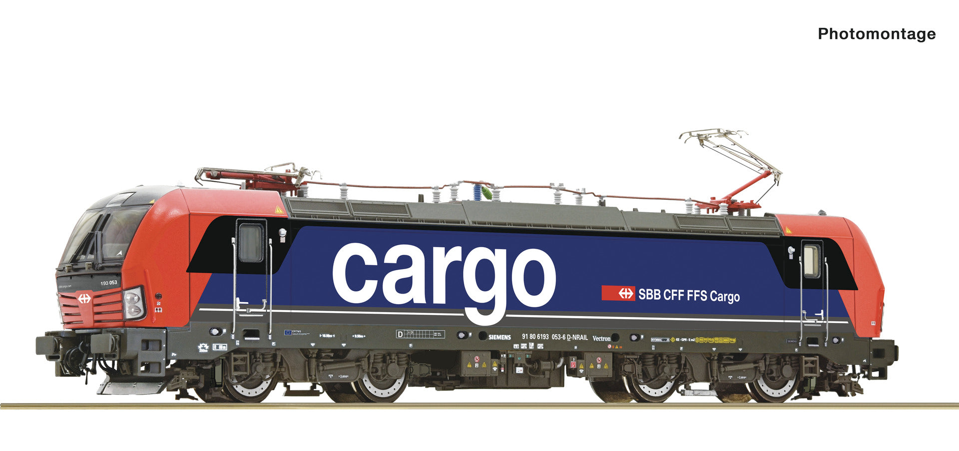 SBB Cargo Re 193 053-6 Electric Locomotive VI (DCC-Sound)