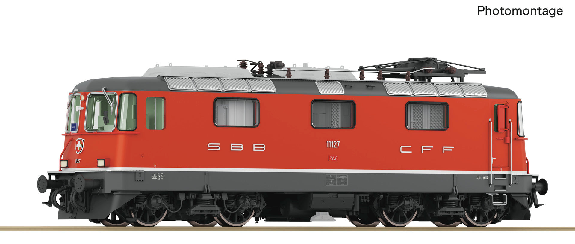 Roco SBB Re4/4 II 11127 Electric Locomotive V (DCC-Sound) RC7510138