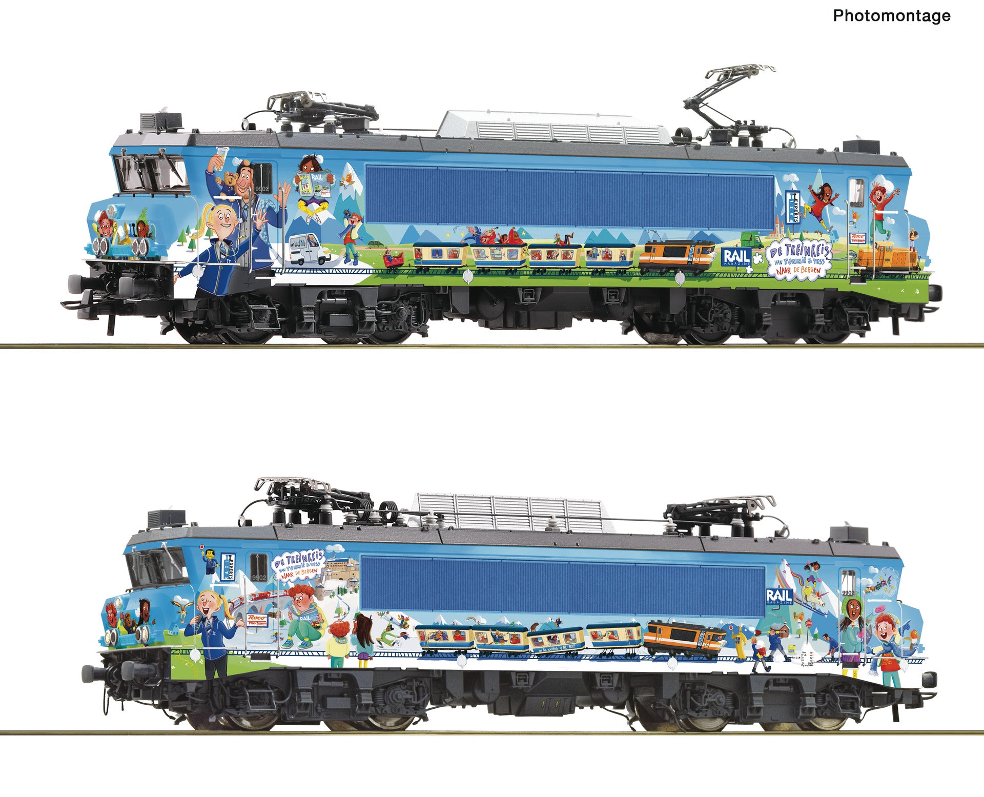 Roco NS 9902 Tommie & Tess Electric Locomotive VI (~AC-Sound) RC7520089