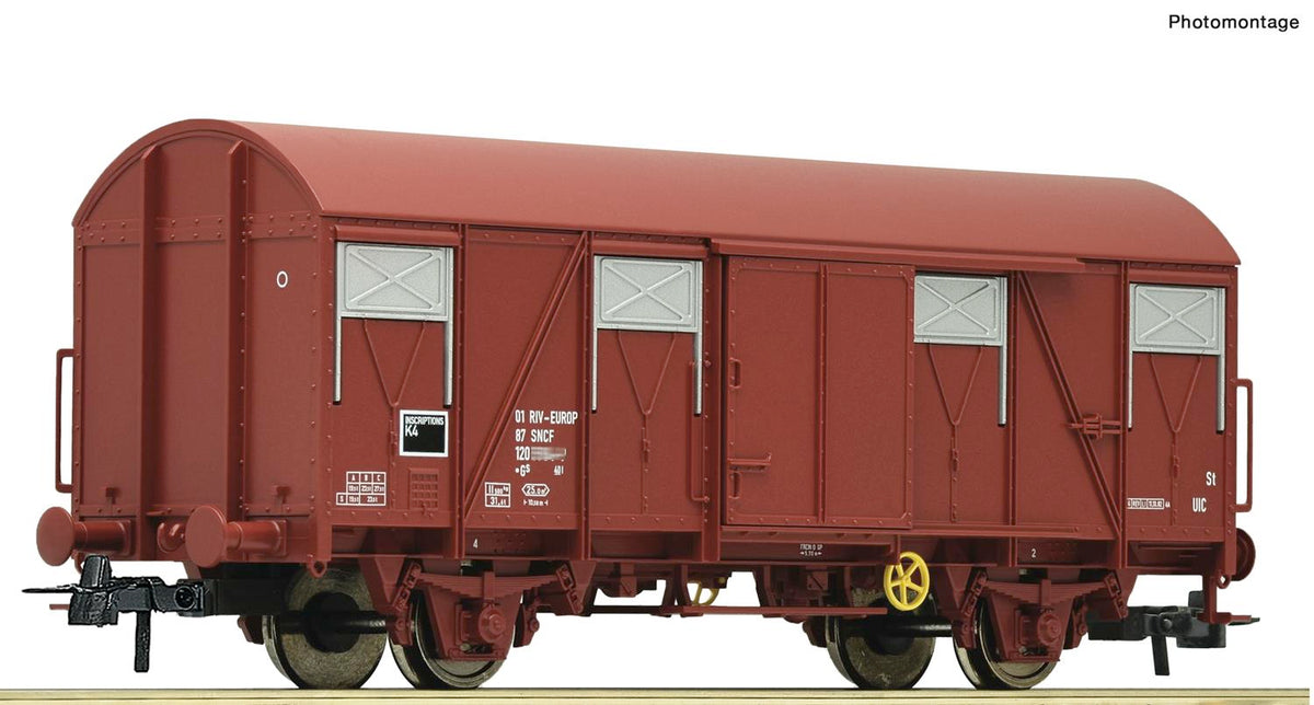 Roco SNCF Covered Goods Wagon IV RC76319