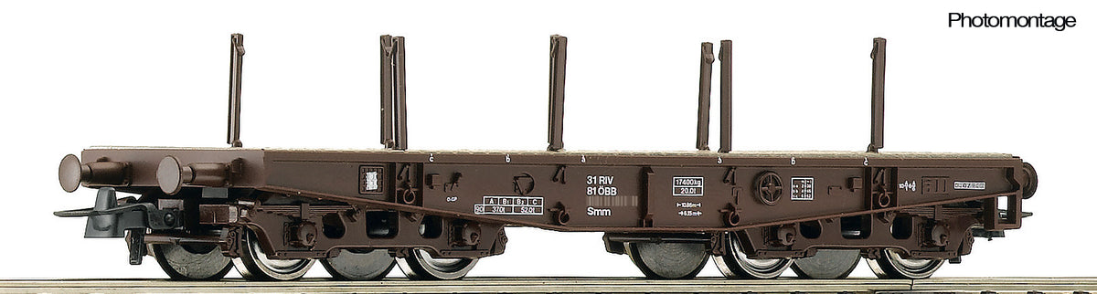 Roco OBB S Heavy Duty Flat Wagon IV RC76392