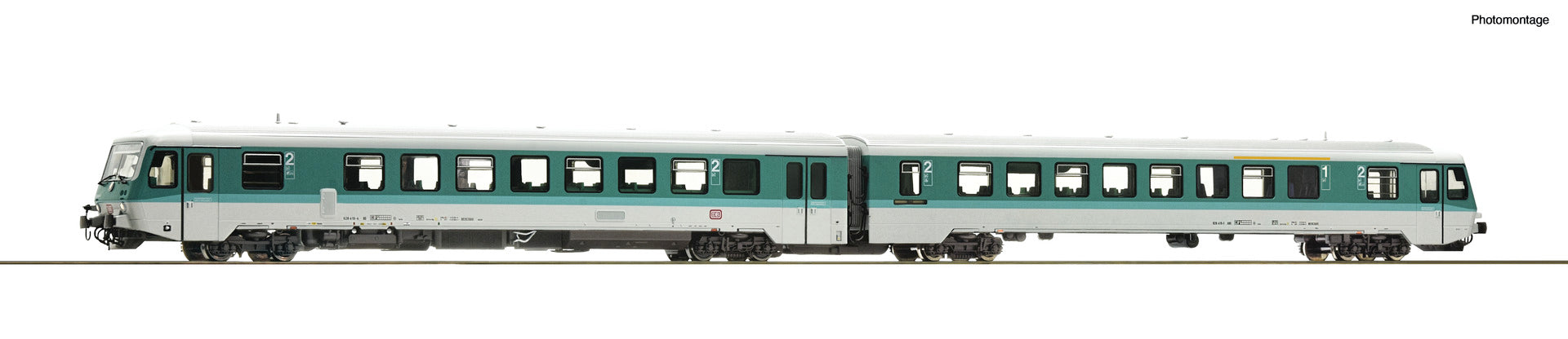 Roco DB BR628 409-5 2 Car DMU IV (~AC-Sound) RC7720005