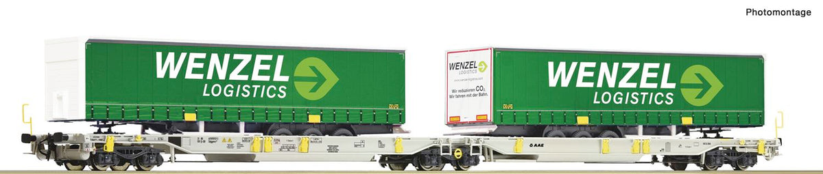 Roco AAE Articulated Double Pocket Wagon VI RC77362