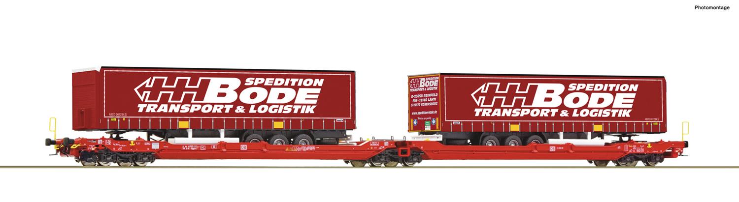 Roco DBAG T3000e Articulated Double Pocket Wagon VI RC77401