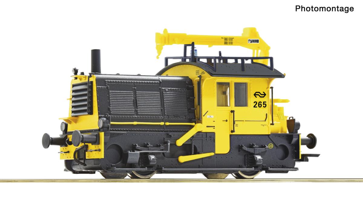 Roco NS 265 Sik Diesel Crane Locomotive IV (~AC-Sound) RC78014
