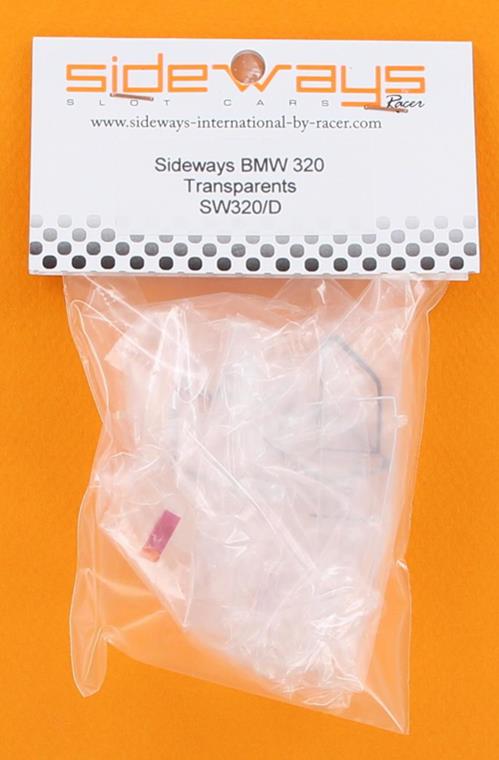Sideways BMW 320 Transparent Parts RCSW320-D