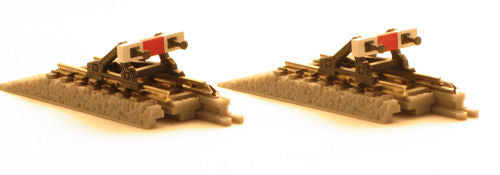 Rokuhan (R029) Straight European Buffer Stop Track 42mm 2pcs RKH7297029