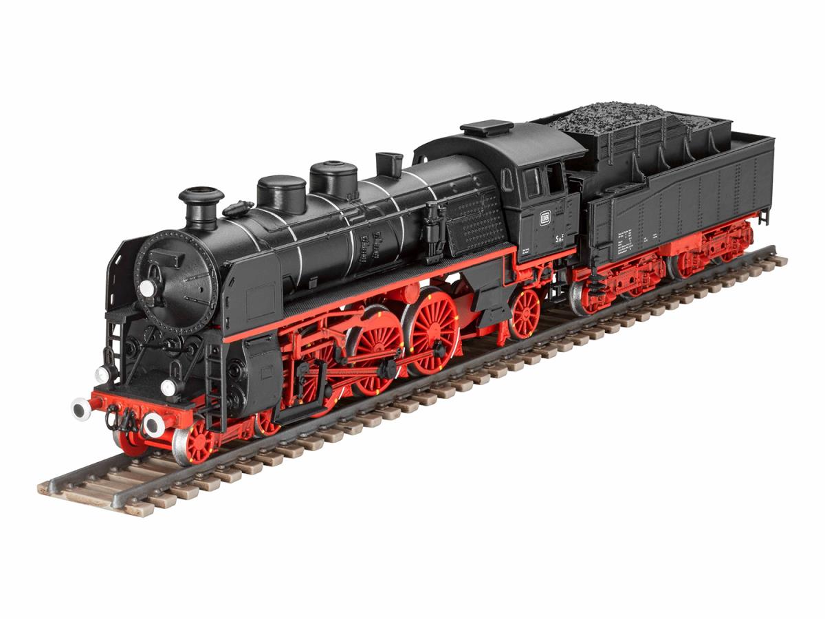 Revell German BR18(5) S/3 Steam Locomotive Kit (1:87 Scale) RL02168