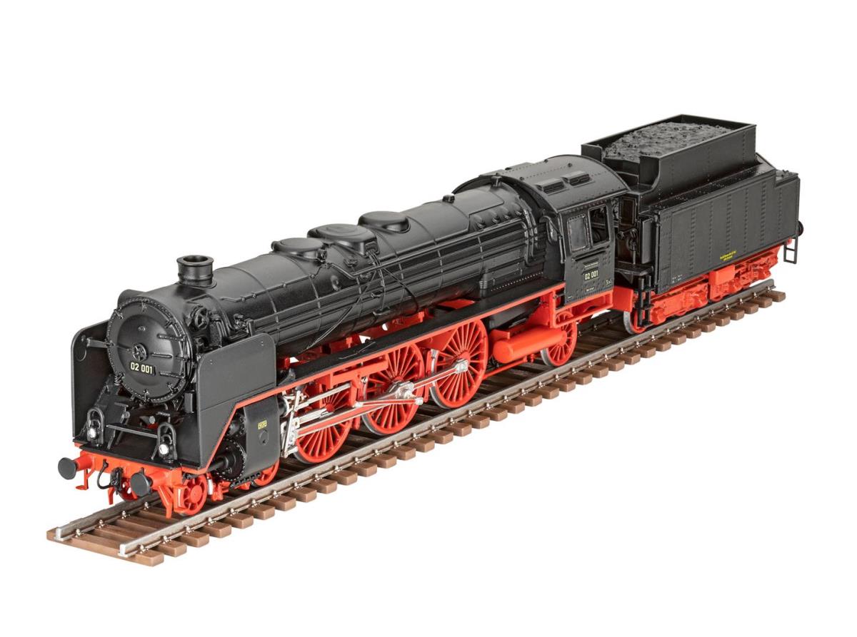 Revell German BR02 Locomotive with T30 Tender (1:87 Scale) RL02171